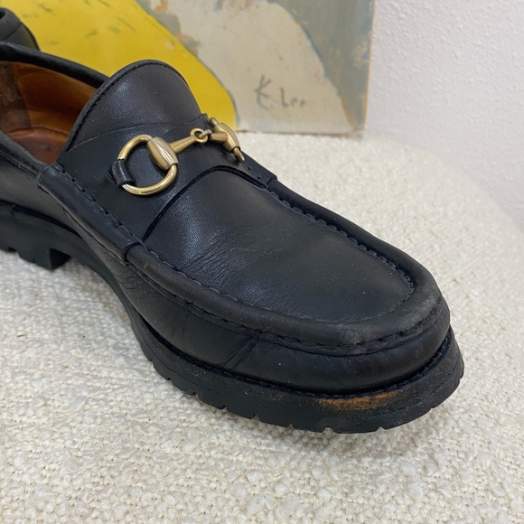 Vintage Gucci Horsebit Loafers - Picture 4 of 9